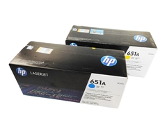 คาร์ทรีจโทเนอร์เดิมสําหรับ HP LaserJet Enterprise 700 สี MFP M775 ซีรีส์ 651A CE341A Cyan CE342