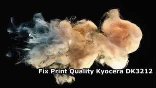 คู่มือการติดตั้งและประสิทธิภาพของชุดดรัม Kyocera DK 3212