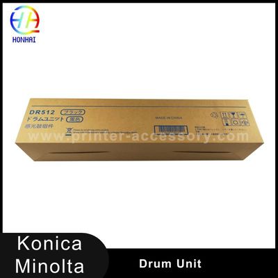 หน่วยกลองดําสําหรับ Konica Minolta bizhub C224 C224e C284 C284e C364 C364e C454 C454e C554 C554e DR-512 DR-512C A2XN0TD