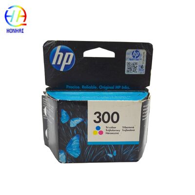 คาร์ทริจหมึกสามสี HP 300 มุมหมึกเดิมสําหรับเครื่องพิมพ์ HP
