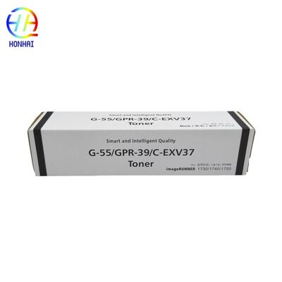 คาร์ทรีจโทเนอร์ที่เข้ากันได้สําหรับ Canon imageRUNNER 1730 1740 1750 อ้างอิงข้ามกับ GPR-39 NPG-55 C-EXV37 สีดํา